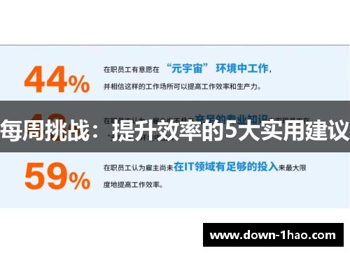 每周挑战：提升效率的5大实用建议